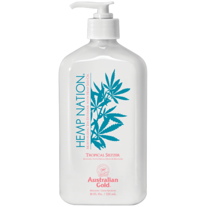 Australian Gold HempNation Tropical Seltzer Tan Extender