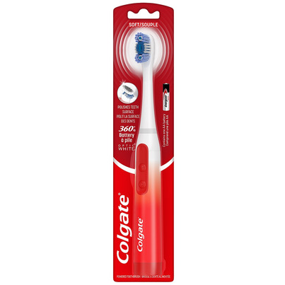 Colgate 360 Sonic Optic White Handle Toothbrush