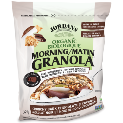 Jordans Organic Crunchy Dark Chocolate & Coconut Granola