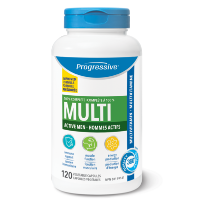 Progressive Multivitamin For Active Men