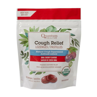 Quantum Organic Cough Relief Bing Cherry