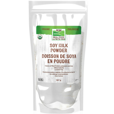 NOW Real Food Organic Soy Milk Powder