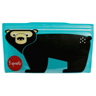 3 Sprouts Snack Bags Bear
