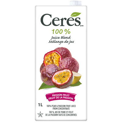 Ceres 100% Fruit Juice Blend Passionfruit