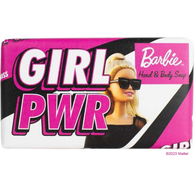 The English Soap Co. Barbie Girl Pwr Bar Soap Lemonade Fizz