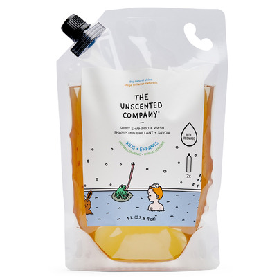 The Unscented Company Kids Shiny Shampoo Refill Bag