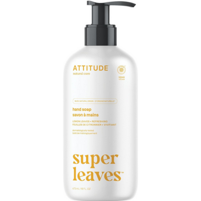 ATTITUDE Super Leaves Natural Hand Soap Lemon Leaves