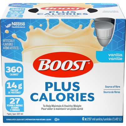 Boost PLUS Calories Formulated Liquid Diet Drink Vanilla