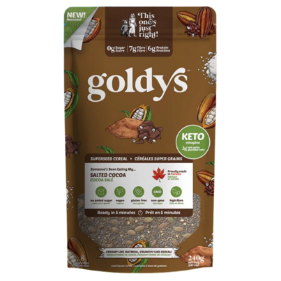 Goldys Superseed Cereal Salted Cocoa