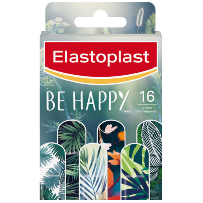 Elastoplast Be Happy Plastic Adhesive Bandages For Children