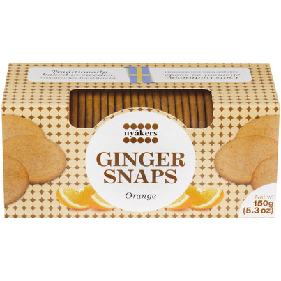 Nyakers Orange Ginger Snaps Box