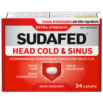 Sudafed Head Cold & Sinus