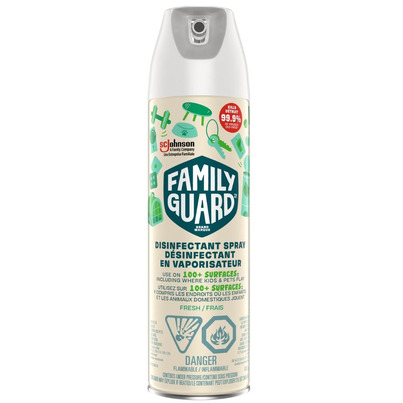 Family Guard Brand Disinfectant Spray Fresh Scent