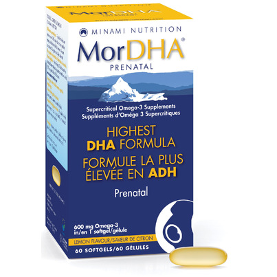 Minami Nutrition MorDHA Prenatal Highest DHA Formula
