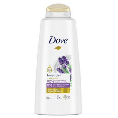 Dove Lavender + Volume Shampoo For Thin Hair