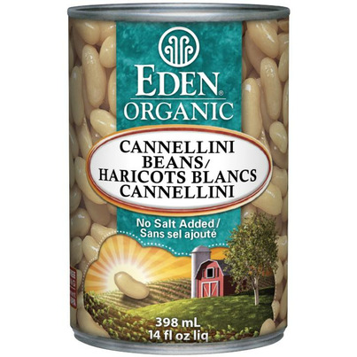 Eden Organic Canned Cannellini White Kidney Beans