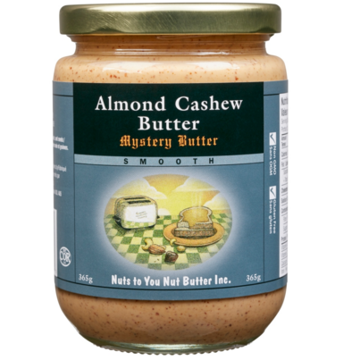 Nuts To You Almond Cashew Butter Mystery Butter