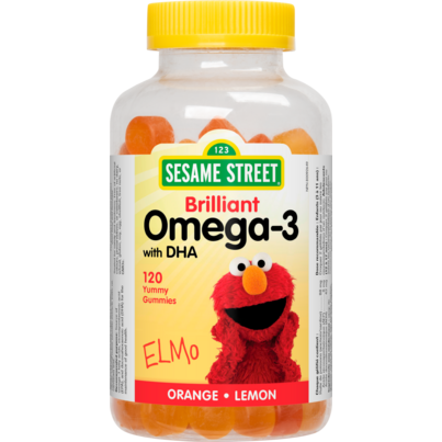 Sesame Street By Webber Naturals Omega-3 Gummy