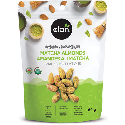 Elan Organic Matcha Almonds