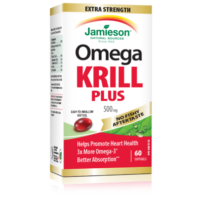 Jamieson Omega Krill Plus With No Fishy Aftertaste