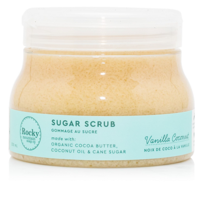 Rocky Mountain Soap Co. Vanilla Coconut Organic Sugar Scrub