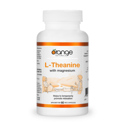 Orange Naturals L-Theanine With Magnesium