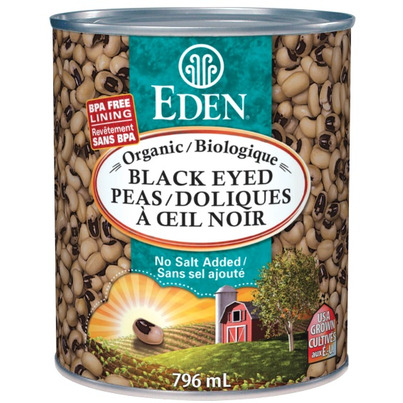 Eden Food Organic Black Eyed Peas Large