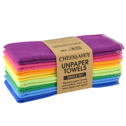 Cheeks Ahoy Unpaper Towels Rainbow