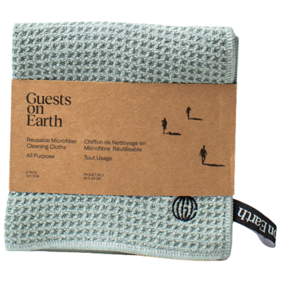 Guests On Earth Microfiber Waffle Cloths All Purpose