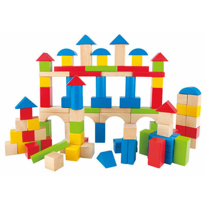 Hape Toys Build Up And Away Blocks