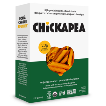 Chickapea Organic Chickpea Penne Pasta