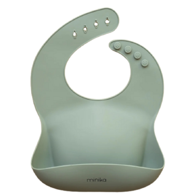 Minika Silicone Bib Sage