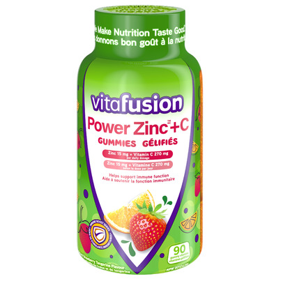 Vitafusion Power Zinc +C Gummies