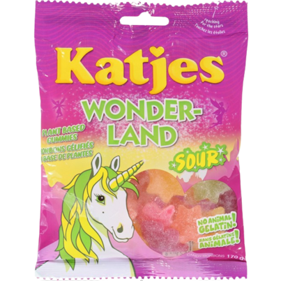 Katjes Plant-Based Gummies Wonderland Sours