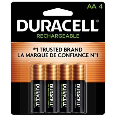 Duracell Rechargeable Batteries AA