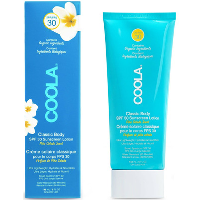 COOLA Classic Body Lotion Sunscreen SPF30 Pina Colada