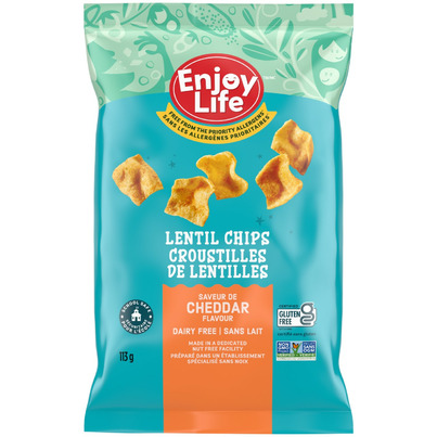 Enjoy Life Lentils Cheddar Lentil Chips