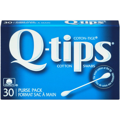 Q-Tips Cotton Swabs Purse Pack