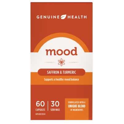 Genuine Health Mood Saffron & Turmeric