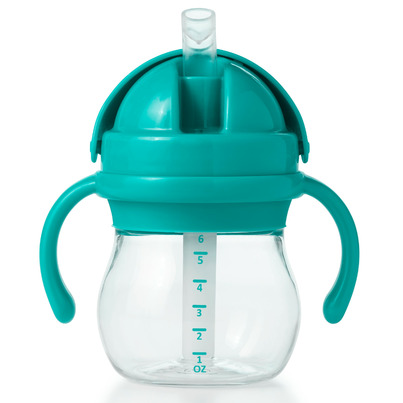 OXO Tot Transitions Straw Cup With Handles Teal