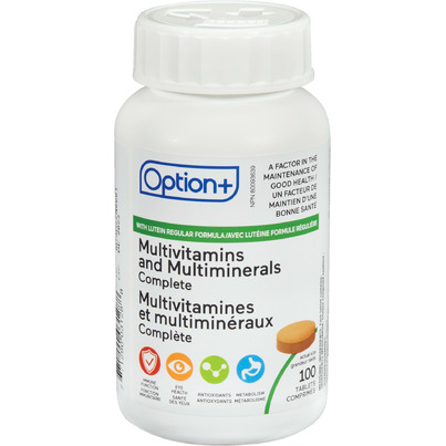 Option+ Multivitamins And Multiminerals Complete