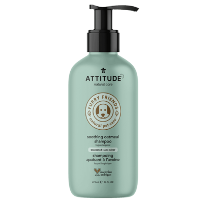 ATTITUDE Pet Soothing Oatmeal Shampoo Unscented