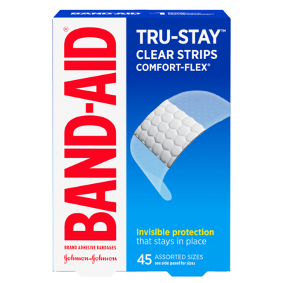 Band-Aid Clear Comfort-Flex Bandages