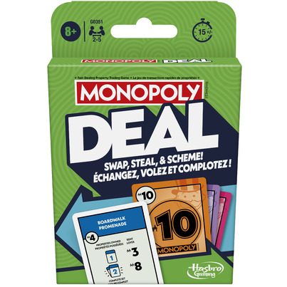 Hasbro Monopoly Deal Card Game