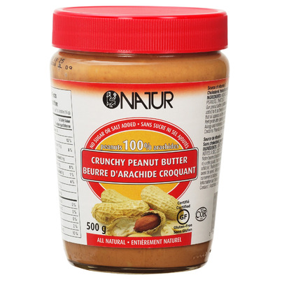 Natur Crunchy Peanut Butter 100% Natural