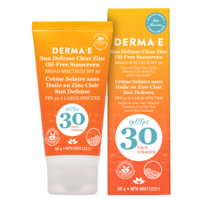 Derma E Clear Zinc Face Sunscreen SPF 30