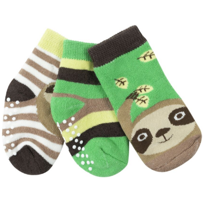 ZOOCCHINI Comfort Terry Socks Silas The Sloth