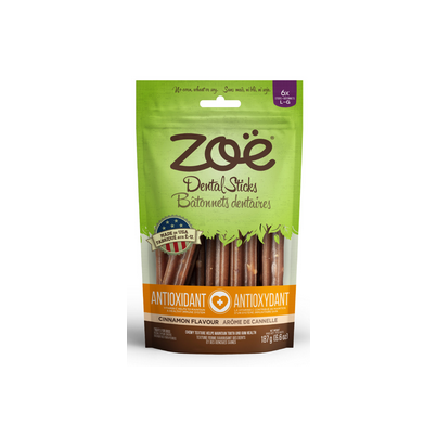 Zoe Dental Sticks For Dogs Antioxidant Cinnamon Flavour