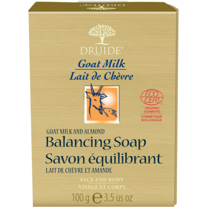 Druide Goat Milk & Almond Balancing Bar Soap