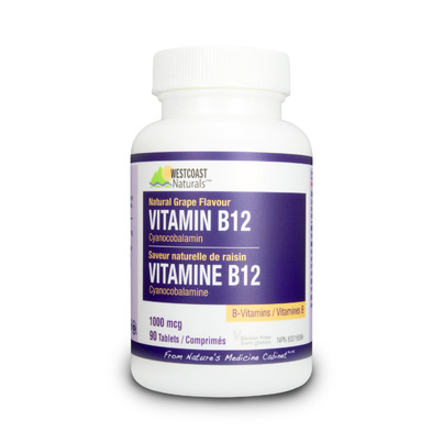 Westcoast Naturals Vitamin B12 Tablets
